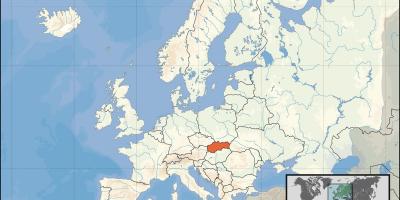 Slovakien plats på världskartan